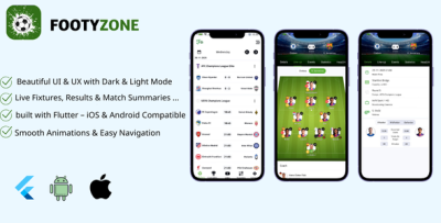 Footyzone football app: LiveScore , lineups , highlights...