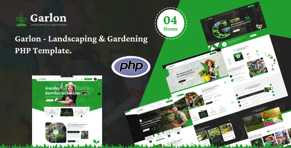 Garlon – Gardening and Landscaping PHP Template Garlon – Gardening and Landscaping PHP Template