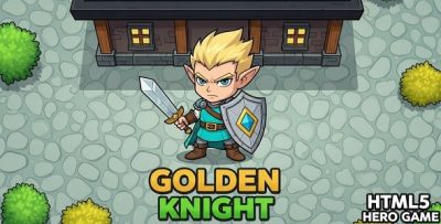 Golden Knight - Html5 Hero Game