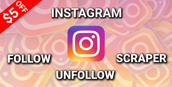 Instagram Auto Follow/Unfollow Instagram Auto Follow/Unfollow