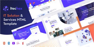 Itechex - IT Solution & Services HTML Template