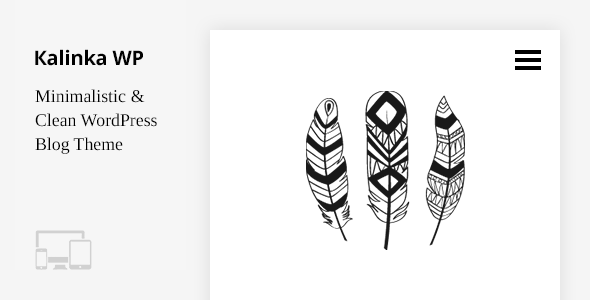 Kalinka WP - Clean Responsive WordPress Blog Theme Kalinka WP - Clean Responsive WordPress Blog Theme