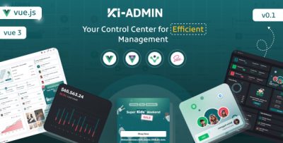 Ki-admin Vue 3 Admin Dashboard Template