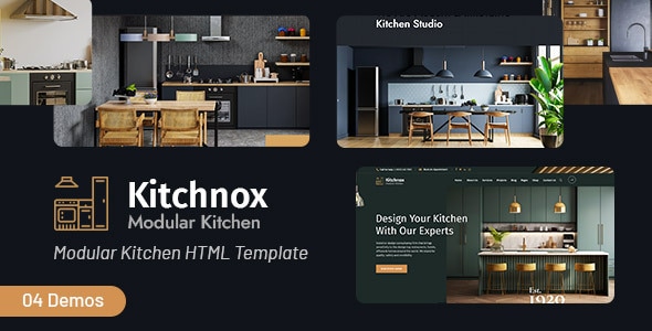Kitchnox - Kitchen Interior Design HTML Template Kitchnox - Kitchen Interior Design HTML Template