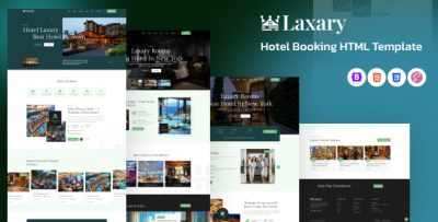 Laxary - Hotel Booking HTML Template