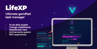 LifeXP - Gamified RPG Task Manager