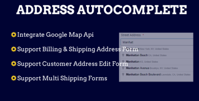 Magento 2 Address Autocomplete