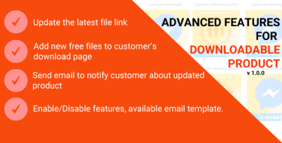 Magento 2 Advanced Features for Downloadable Product