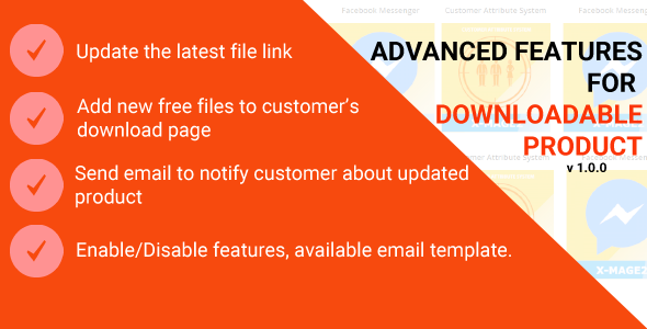 Magento 2 Advanced Features for Downloadable Product Magento 2 Advanced Features for Downloadable Product