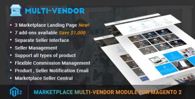 Magento 2 Marketplace Multi Vendor Module