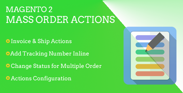 Magento 2 Mass Order Actions Magento 2 Mass Order Actions