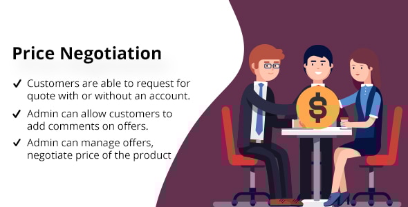 Magento 2 Price Negotiation Extension Magento 2 Price Negotiation Extension