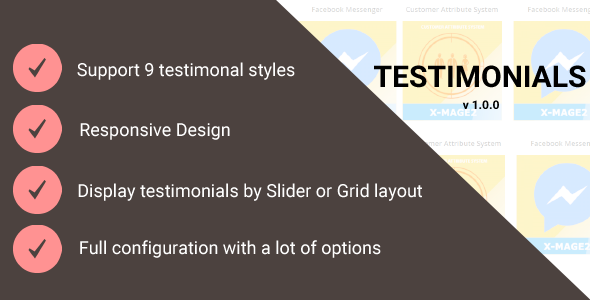 Magento 2 Testimonials Magento 2 Testimonials
