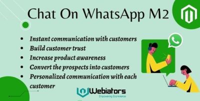 Magento 2 Whatsapp Live chat By Webiators
