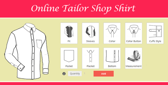 Magento Tailored Shirt Design Online Magento Tailored Shirt Design Online