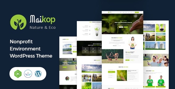 Maikop - Environment WordPress Theme Maikop - Environment WordPress Theme