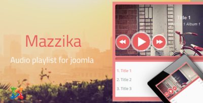 Mazzika | Music player-playlist  Joomla