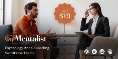 Mentalist - Mental Wellness WordPress Theme