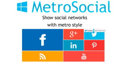 Metro-Social  Prestashop Module