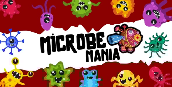 Microbe Mania - Viral Cannon Strike Style Physics Puzzle Microbe Mania - Viral Cannon Strike Style Physics Puzzle