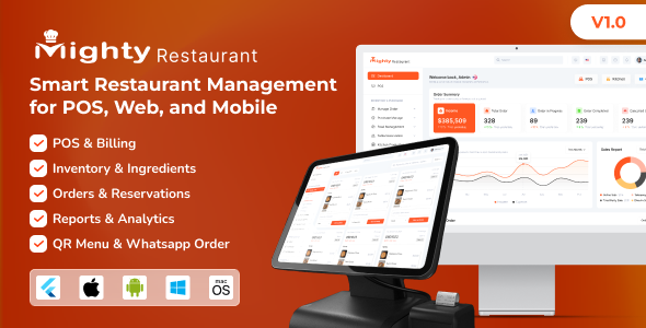 Mighty Restaurant - Restaurant Management System Mighty Restaurant - Restaurant Management System