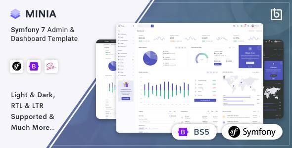 Minia - Symfony Admin & Dashboard Template Minia - Symfony Admin & Dashboard Template