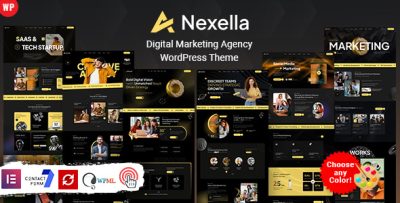 Nexella - Digital Marketing Agency WordPress Theme