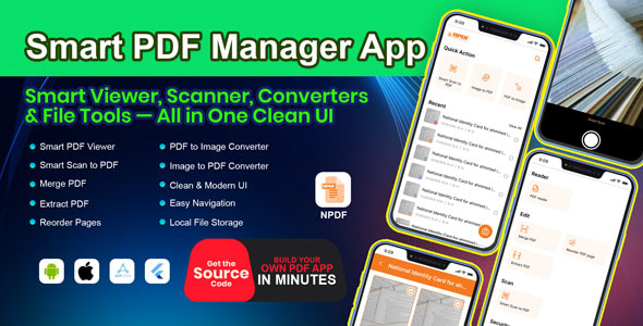 NPDF PDF Editor Flutter App with Google Ads NPDF PDF Editor Flutter App with Google Ads