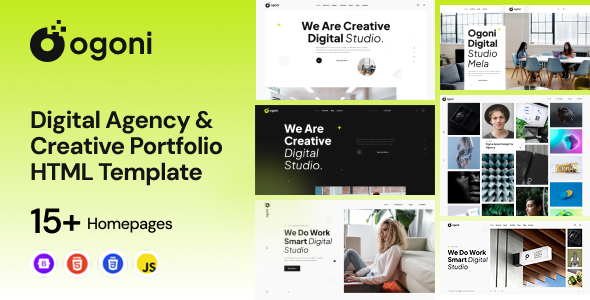Ogoni - Creative Agency and Portfolio HTML Template Ogoni - Creative Agency and Portfolio HTML Template