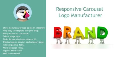 Partners Manufacturers Brand Logo Slider & Gallery