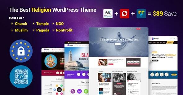 Peace - Church / Muslims / Temple WordPress Theme Peace - Church / Muslims / Temple WordPress Theme
