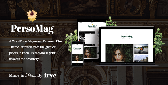 PersoMag - Personal Blog WordPress Theme PersoMag - Personal Blog WordPress Theme