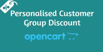 Personalised customer group discount