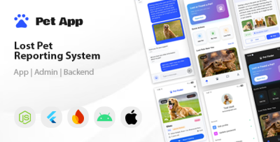 PetApp - Pet Lost & Found | Missing Pet Management System