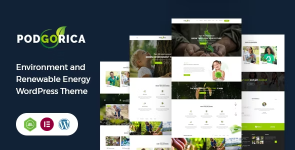 Podgorica - Environment and Renewable Energy WordPress Theme Podgorica - Environment and Renewable Energy WordPress Theme