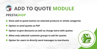 Prestashop Advance Quote Module