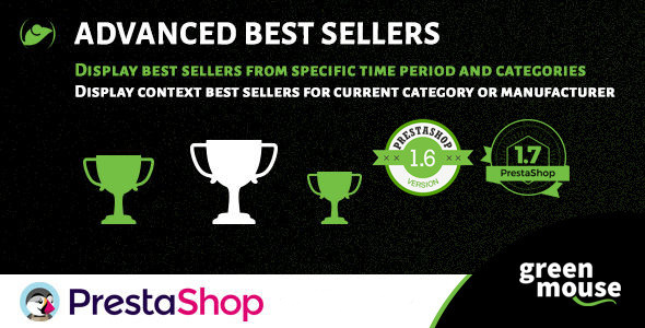 Prestashop Advanced Best Sellers Prestashop Advanced Best Sellers