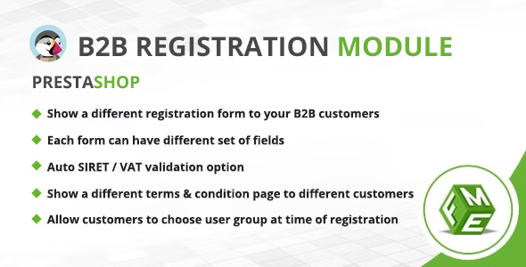 Prestashop B2b Registration Module Prestashop B2b Registration Module