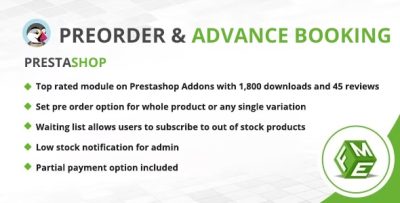 Prestashop PreOrder and Waiting List Module