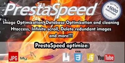 Prestashop Presta Speed - database / webp  / image site optiomization
