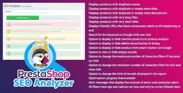 Prestashop SEO Analyzer Prestashop SEO Analyzer