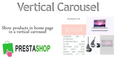 Prestashop VerticalCarrousel