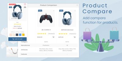Product Comparison - Compare Attributes and Features