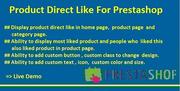 Product Direct Like For Prestashop Product Direct Like For Prestashop