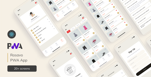 Rosavo – PWA App Rosavo – PWA App