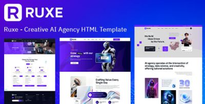 Ruxe - AI Agency & Technology HTML Template