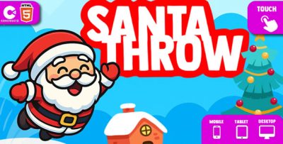 SANTA THROW Template Ready Optimized (Mobile & Desktop)