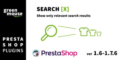 SearchX - Show Only Relevant Search Results In Prestashop
