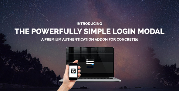 Simple Login Modal For Concrete 5 Simple Login Modal For Concrete 5