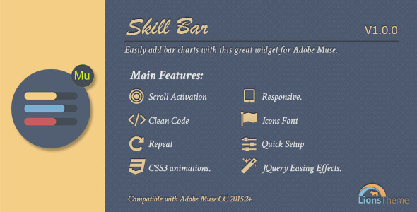 Skill Bar - Dynamic Graphics of Horizontal Bars. Skill Bar - Dynamic Graphics of Horizontal Bars.